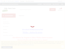 Tablet Screenshot of nicks-autos.com